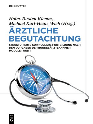 cover image of Ärztliche Begutachtung